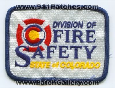 Colorado Division of Fire Safety Patch (Colorado)
[b]Scan From: Our Collection[/b]
Keywords: state