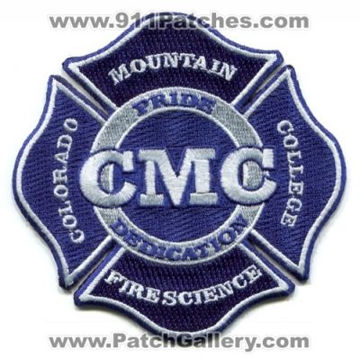 Colorado Mountain College Fire Science Academy Patch (Colorado)
[b]Scan From: Our Collection[/b]
Keywords: cmc