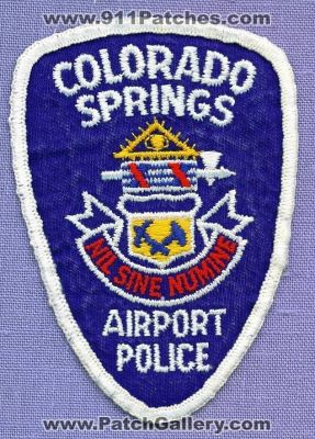 Colorado Springs Airport Police Department (Colorado)
Thanks to apdsgt for this scan.
Keywords: dept.