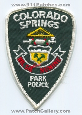 Colorado Springs Police Department Park Police Patch (Colorado)
Scan By: PatchGallery.com
Keywords: dept.
