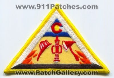 Colorado State Fire Patch (Colorado)
[b]Scan From: Our Collection[/b]
