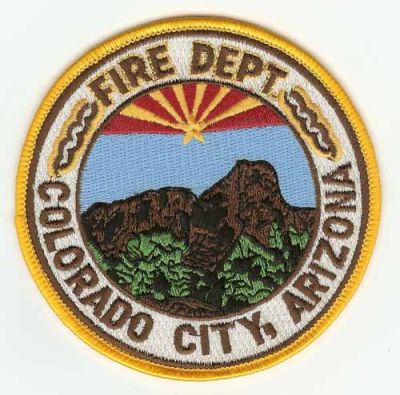 Colorado City Fire Dept
Thanks to PaulsFirePatches.com for this scan.
Keywords: arizona department