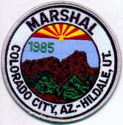 Colorado City Marshal
Thanks to EmblemAndPatchSales.com for this scan.
Keywords: arizona hildale utah