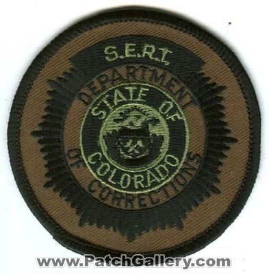 Colorado Department of Corrections S.E.R.T.
Scan By: PatchGallery.com
Keywords: doc sert