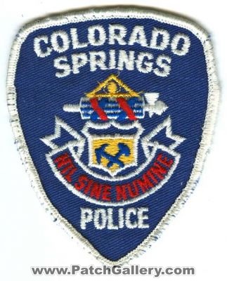 Colorado Springs Police (Colorado)
Scan By: PatchGallery.com
