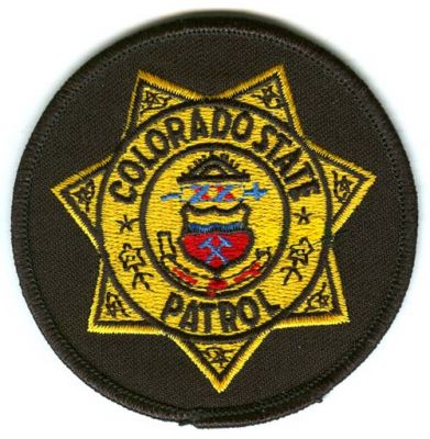 Colorado State Patrol
Scan By: PatchGallery.com
Keywords: police