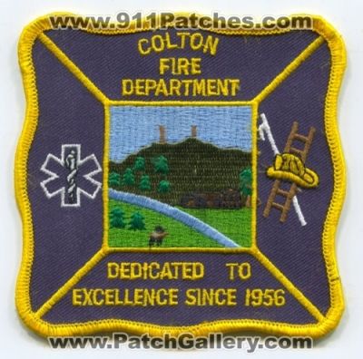 Colton Fire Department Patch (Oregon)
Scan By: PatchGallery.com
Keywords: dept.