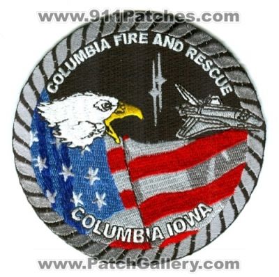 Columbia Fire and Rescue Department (Iowa)
Scan By: PatchGallery.com
Keywords: & dept.