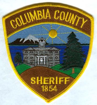 Columbia County Sheriff (Oregon)
Scan By: PatchGallery.com
