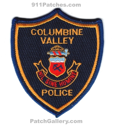 Columbine Valley Police Department Patch (Colorado)
Scan By: PatchGallery.com
Keywords: dept.