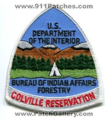 Colville Reservation Bureau of Indian Affairs Forestry (Washington)
Scan By: PatchGallery.com
Keywords: bia b.i.a. forest wildfire wildland tribal tribe u.s. us department dept. of the interior doi