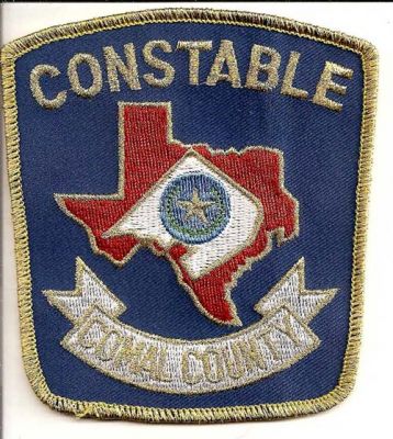 Comal County Constable (Texas)
Thanks to EmblemAndPatchSales.com for this scan.
