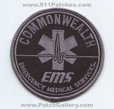Commonwealth Emergency Medical Services EMS Patch (Massachusetts)
Scan By: PatchGallery.com
Keywords: ambulance