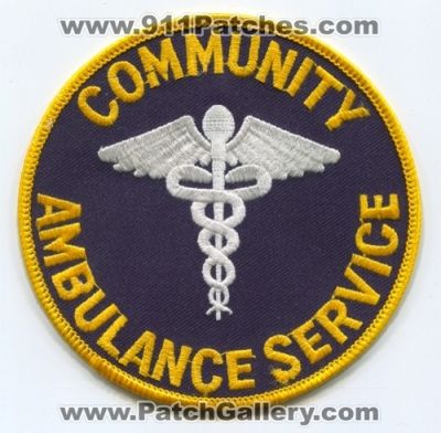 Community Ambulance Service (Massachusetts)
Scan By: PatchGallery.com
Keywords: ems emt paramedic