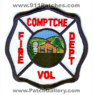 Comptche Volunteer Fire Department (California)
Scan By: PatchGallery.com
Keywords: vol. dept.