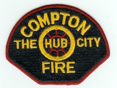 Compton Fire
Thanks to PaulsFirePatches.com for this scan.
Keywords: california