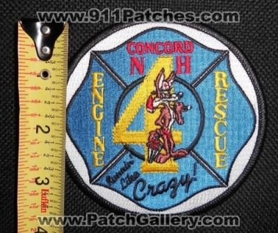 Concord Fire Department Engine Rescue 4 (New Hampshire)
Thanks to Matthew Marano for this picture.
Keywords: dept. nh