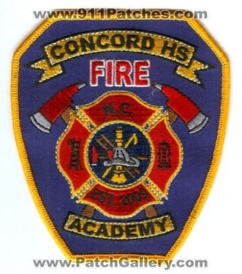 Concord High School Fire Academy (North Carolina)
Scan By: PatchGallery.com
Keywords: hs n.c.