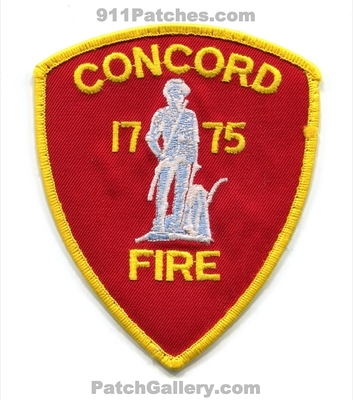 Concord Fire Department Patch (Massachusetts)
Scan By: PatchGallery.com
Keywords: dept. 1775