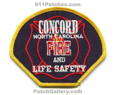 Concord Fire and Life Safety Department Patch (North Carolina)
Scan By: PatchGallery.com
Keywords: & dept.