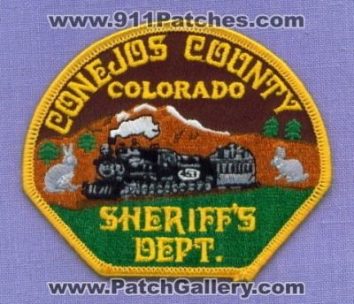Conejos County Sheriff's Department (Colorado)
Thanks to apdsgt for this scan.
Keywords: sheriffs dept.