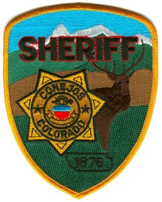 Conejos County Sheriff (Colorado)
Scan By: PatchGallery.com
