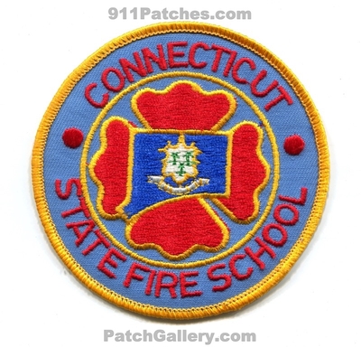 Connecticut State Fire School Patch (Connecticut)
Scan By: PatchGallery.com
Keywords: academy