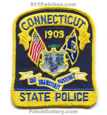 Connecticut State Police Patch (Connecticut)
Scan By: PatchGallery.com
Keywords: highway patrol 1903