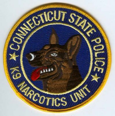 Connecticut State Police K-9 Narcotics Unit
Scan By: PatchGallery.com
Keywords: k9