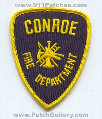 Conroe Fire Department Patch (Texas)
Scan By: PatchGallery.com
Keywords: dept.