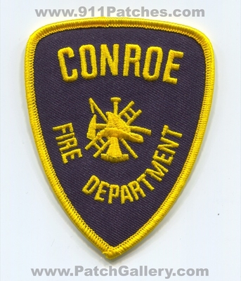 Conroe Fire Department Patch (Texas)
Scan By: PatchGallery.com
Keywords: dept.