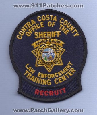 Contra Costa County Sheriff's Department Law Enforcement Training Center Recruit (California)
Thanks to Paul Howard for this scan.
Keywords: sheriffs dept. office of the