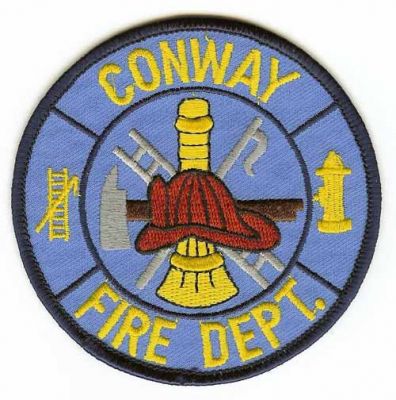 Conway Fire Dept
Thanks to PaulsFirePatches.com for this scan.
Keywords: arkansas department