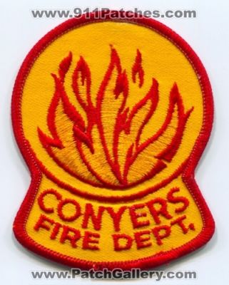 Conyers Fire Department (Georgia)
Scan By: PatchGallery.com
Keywords: dept.