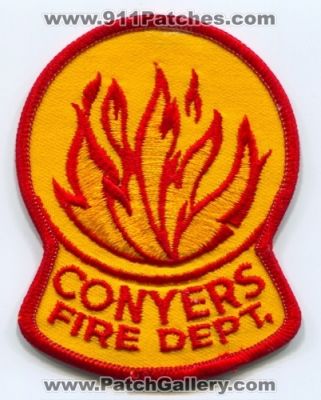 Conyers Fire Department (Georgia)
Scan By: PatchGallery.com
Keywords: dept.