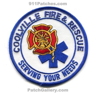 Coolville Fire and Rescue Department Patch (Ohio)
Scan By: PatchGallery.com
Keywords: & dept. serving your needs