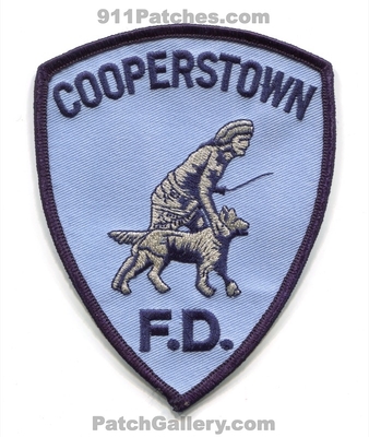 Cooperstown Fire Department Patch (New York)
Scan By: PatchGallery.com
Keywords: dept.