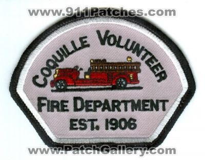 Coquille Volunteer Fire Department Patch (Oregon)
Scan By: PatchGallery.com
Keywords: vol. dept.