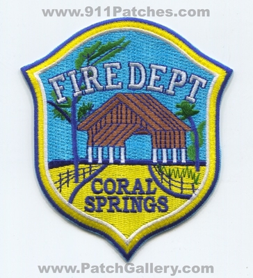 Coral Springs Fire Department Patch (Florida)
Scan By: PatchGallery.com
Keywords: dept.