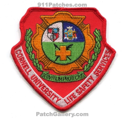 Cornell University Life Safety Services Patch (New York)
Scan By: PatchGallery.com
Keywords: school fire ems department dept.