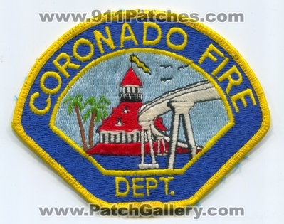 Coronado Fire Department Patch (California)
Scan By: PatchGallery.com
Keywords: dept.