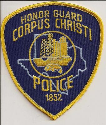 Corpus Christi Police Honor Guard
Thanks to EmblemAndPatchSales.com for this scan.
Keywords: texas
