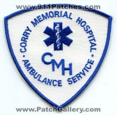 Corry Memorial Hospital Ambulance Services (Pennsylvania)
Scan By: PatchGallery.com
Keywords: ems cmh