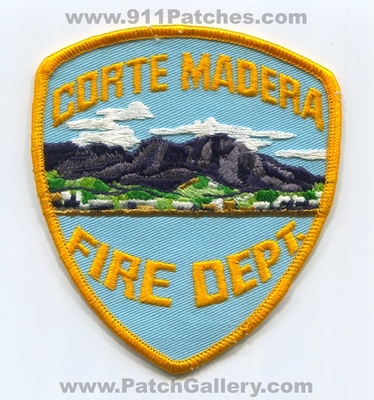 Corte Madera Fire Department Patch (California)
Scan By: PatchGallery.com
Keywords: dept.
