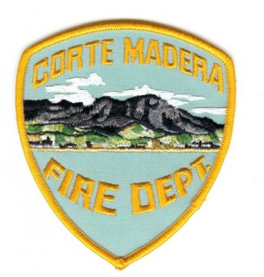 Corte Madera Fire Dept
Thanks to PaulsFirePatches.com for this scan.
Keywords: california department