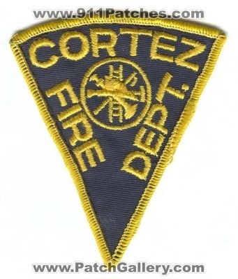 Cortez Fire Department Patch (Colorado)
[b]Scan From: Our Collection[/b]
Keywords: dept.