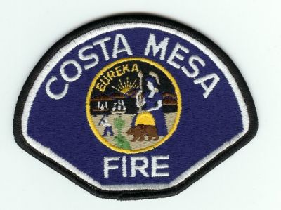Costa Mesa Fire
Thanks to PaulsFirePatches.com for this scan.
Keywords: california
