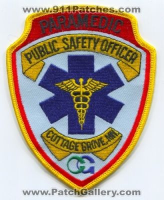 Cottage Grove Public Safety Officer Paramedic (Minnesota)
Scan By: PatchGallery.com
Keywords: department dept. of dps ems mn.