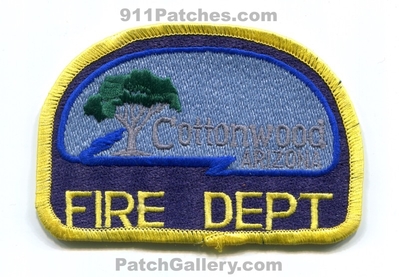Cottonwood Fire Department Patch (Arizona)
Scan By: PatchGallery.com
Keywords: dept.