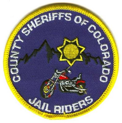 County Sheriffs of Colorado Jail Riders
Scan By: PatchGallery.com
